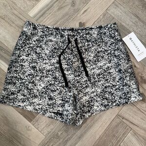Athleta Farallon Black and White Shorts